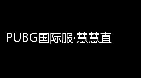 PUBG国际服·慧慧直装绘制自瞄子追多功能破解版 v43_和平精英辅助菜单版下载